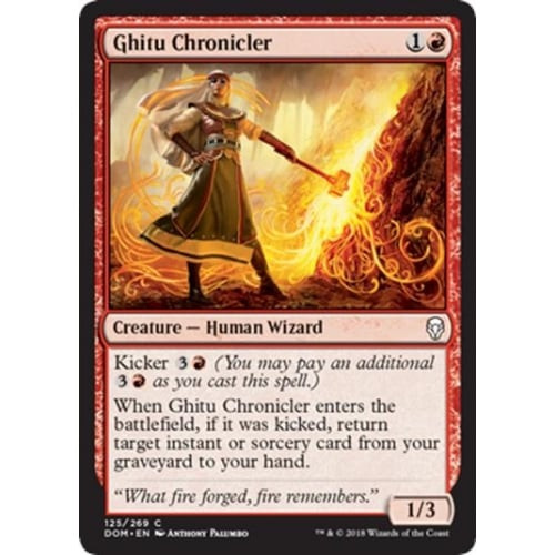 Ghitu Chronicler (foil)