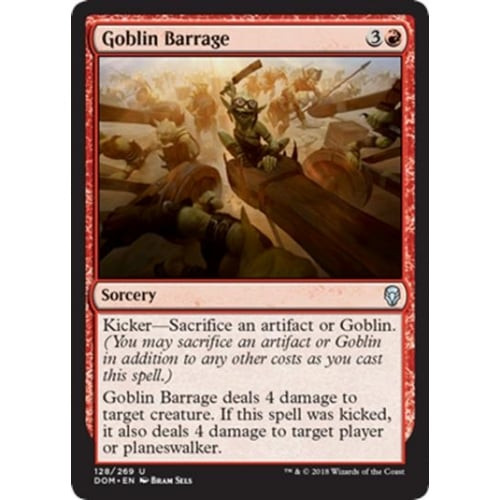 Goblin Barrage (foil)