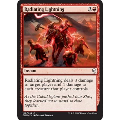 Radiating Lightning (foil)