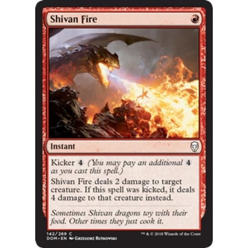 Shivan Fire (foil)