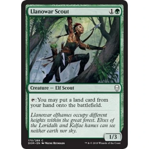 Llanowar Scout (foil)