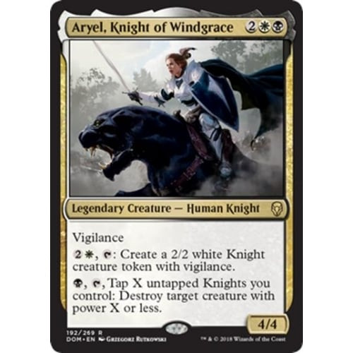 Aryel, Knight of Windgrace (foil)