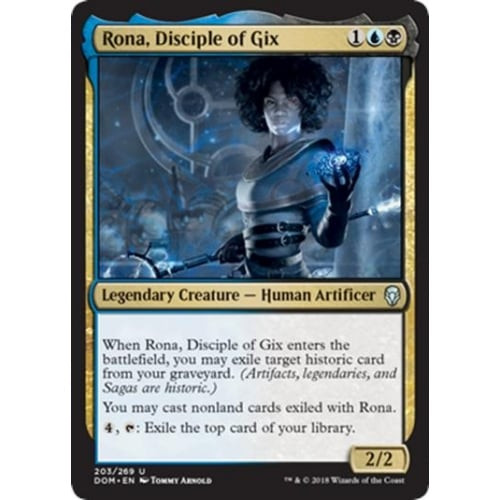 Rona, Disciple of Gix (foil) | Dominaria