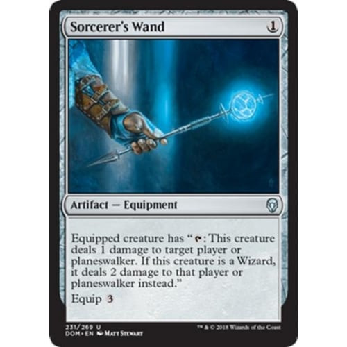 Sorcerer's Wand (foil) | Dominaria