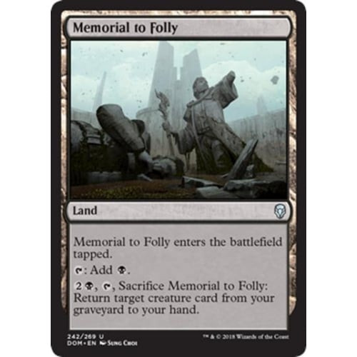 Memorial to Folly (foil)