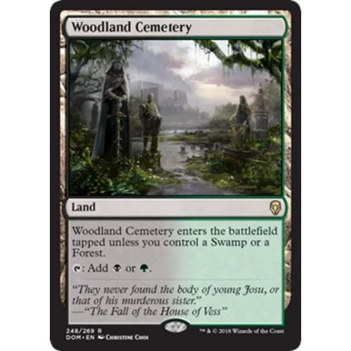 Woodland Cemetery (foil)