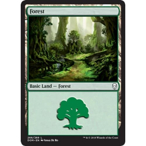 Forest (#266) (foil) | Dominaria