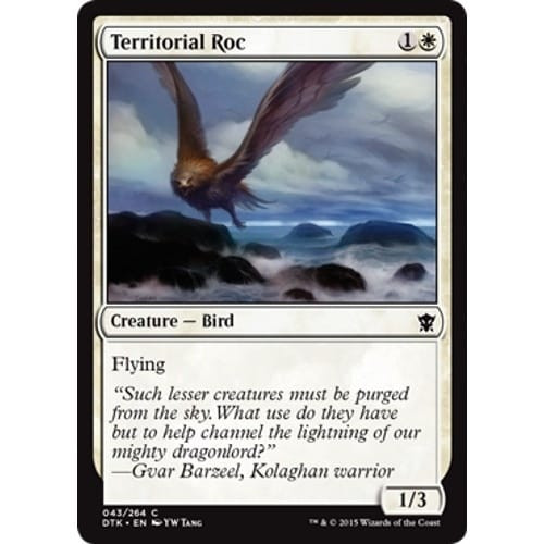 Territorial Roc (foil) | Dragons of Tarkir