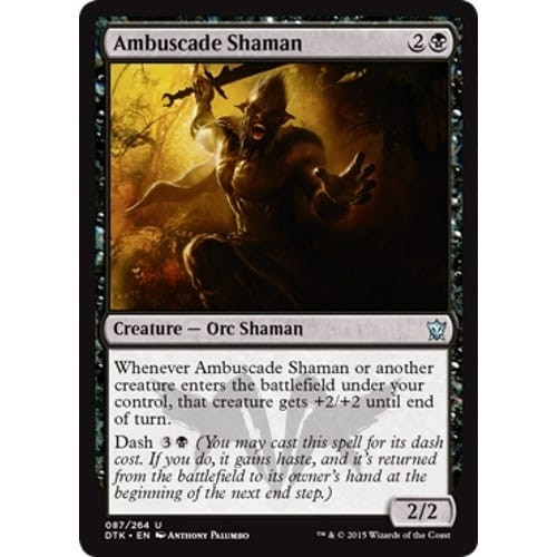 Ambuscade Shaman (foil) | Dragons of Tarkir