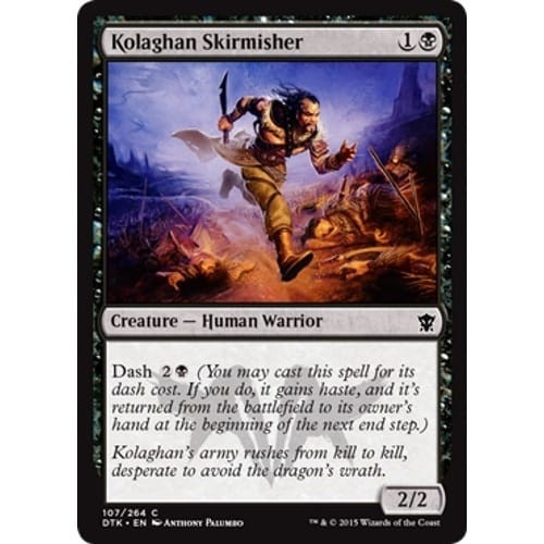 Kolaghan Skirmisher (foil) | Dragons of Tarkir