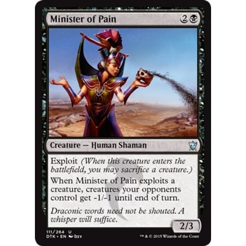 Minister of Pain (foil) | Dragons of Tarkir