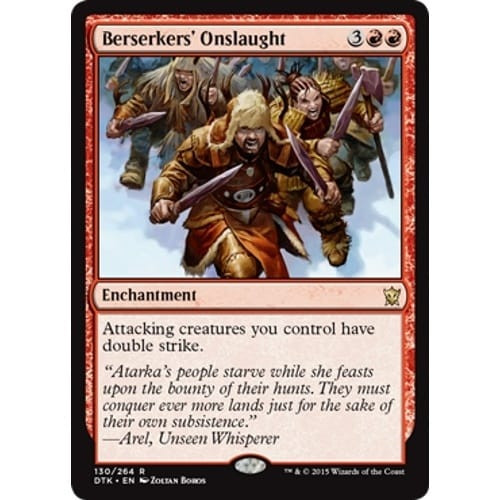 Berserkers' Onslaught (foil)