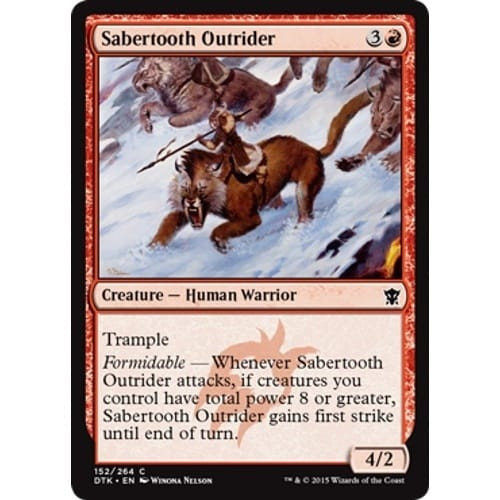 Sabertooth Outrider (foil)