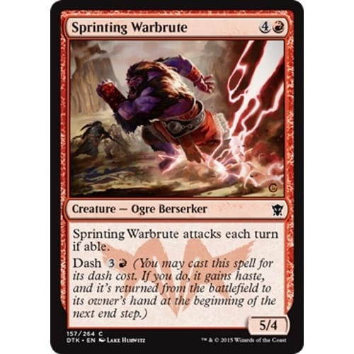 Sprinting Warbrute (foil)