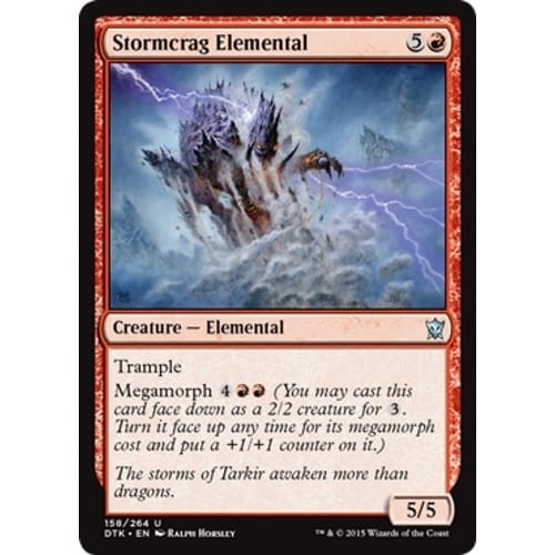 Stormcrag Elemental (foil)