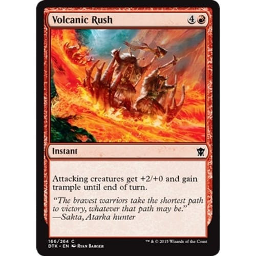 Volcanic Rush (foil)