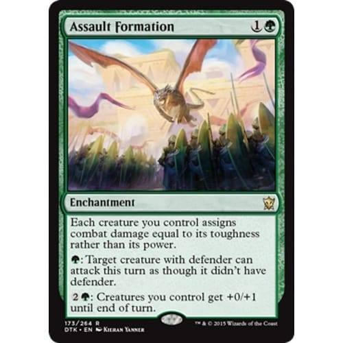 Assault Formation (foil) | Dragons of Tarkir