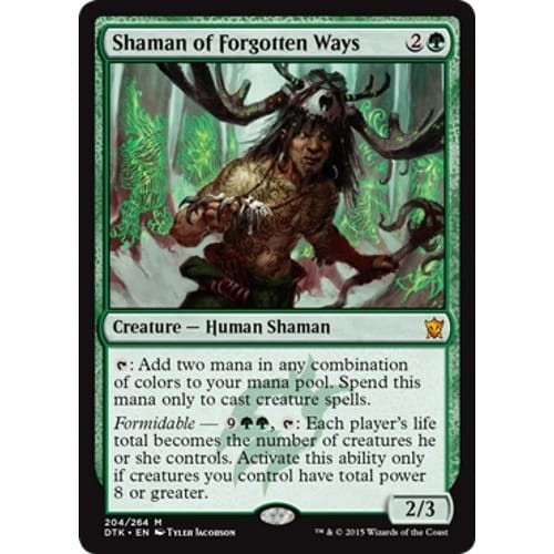 Shaman of Forgotten Ways (foil)