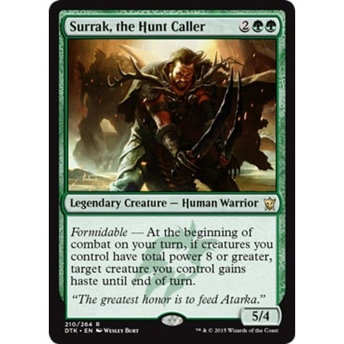 Surrak, the Hunt Caller (foil)