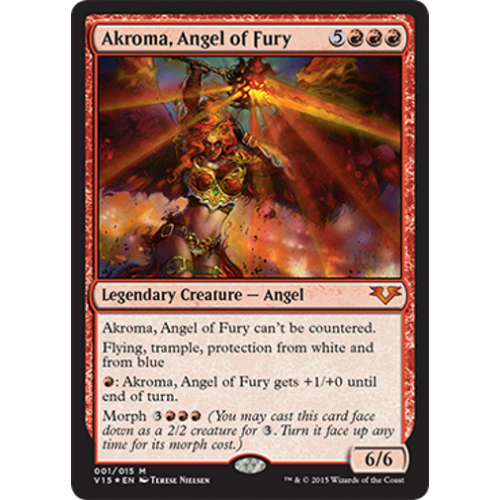 Akroma, Angel of Fury (From the Vault) (foil)