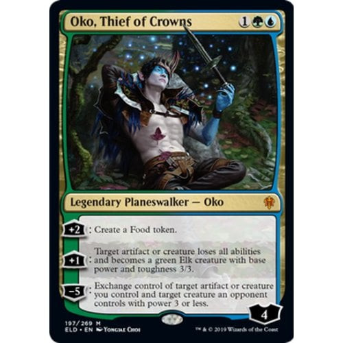 Oko, Thief of Crowns (Borderless Planeswalker foil) | Magic Madhouse