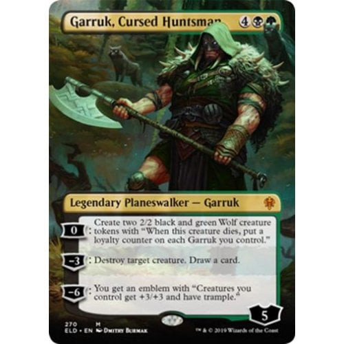 Garruk, Cursed Huntsman (Borderless Planeswalker)