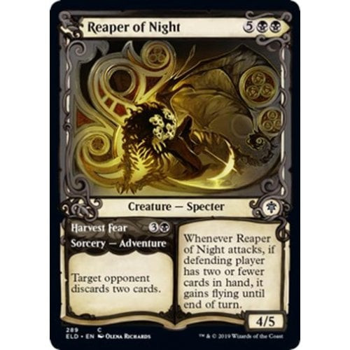 Reaper of Night (Showcase Frame) | Throne of Eldraine