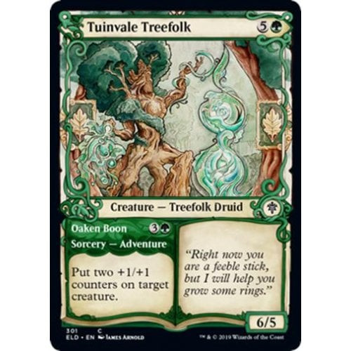 Tuinvale Treefolk (Showcase Frame) | Throne of Eldraine