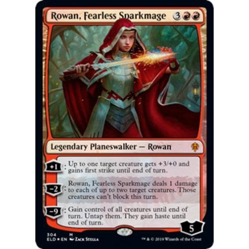Rowan, Fearless Sparkmage (Planeswalker Deck non-foil)