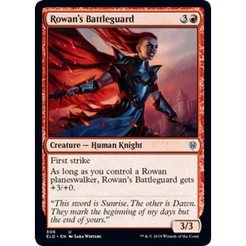 Rowan's Battleguard (Planeswalker Deck Card)
