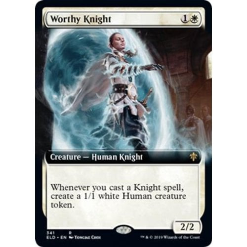 Worthy Knight (Extended Art) | Throne of Eldraine