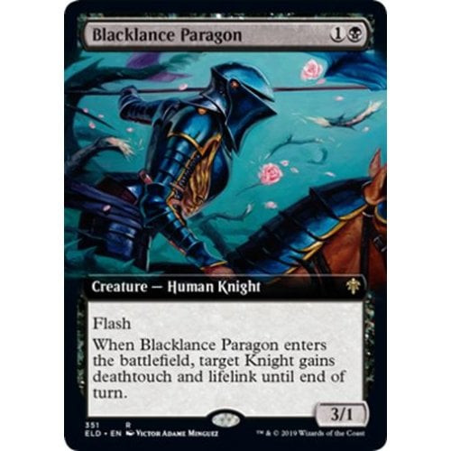 Blacklance Paragon (Extended Art) | Throne of Eldraine