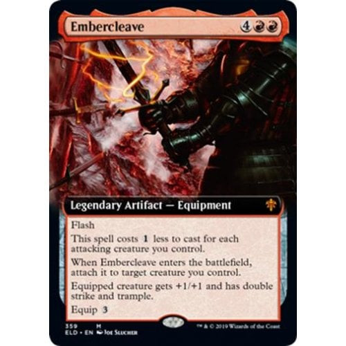 Embercleave (Extended Art) | Throne of Eldraine