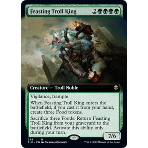 Feasting Troll King (Extended Art)