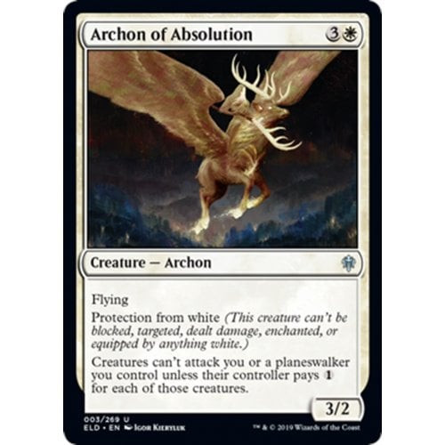 Archon of Absolution (foil) | Throne of Eldraine