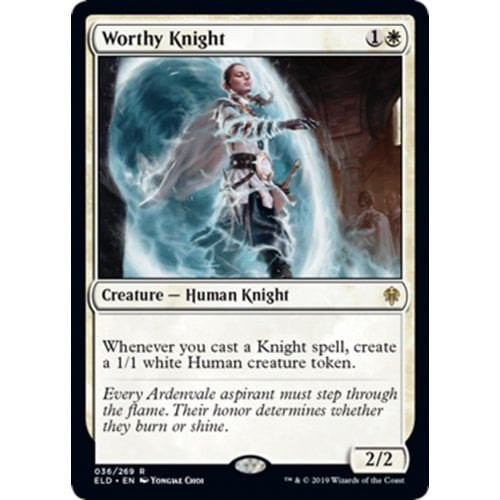 Worthy Knight (foil) | Throne of Eldraine