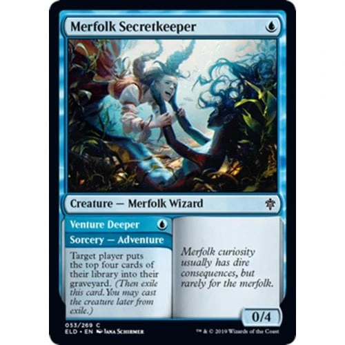 Merfolk Secretkeeper (foil)