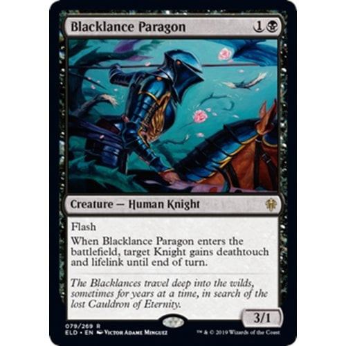 Blacklance Paragon (foil) | Throne of Eldraine