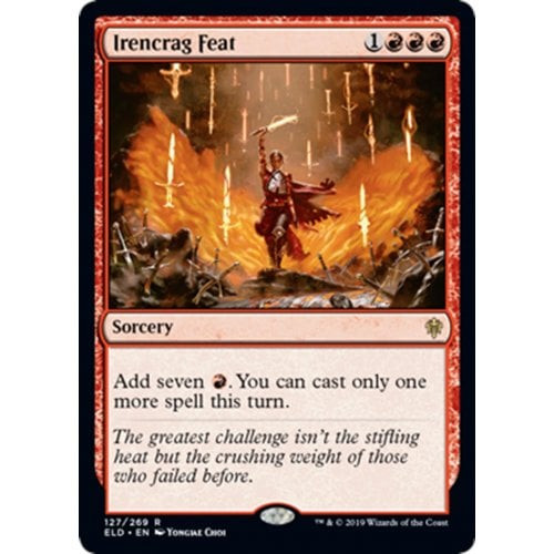 Irencrag Feat (foil) | Throne of Eldraine