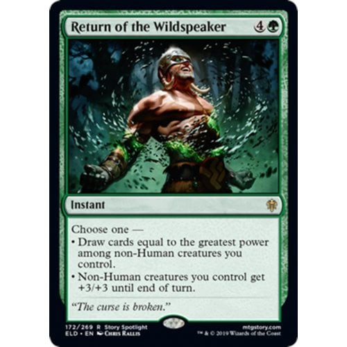 Return of the Wildspeaker (foil)