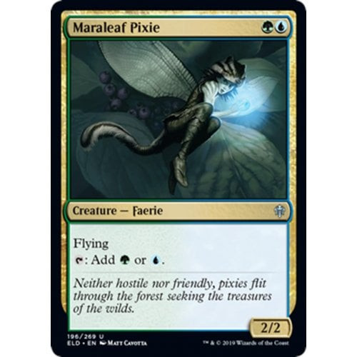 Maraleaf Pixie (foil) | Throne of Eldraine