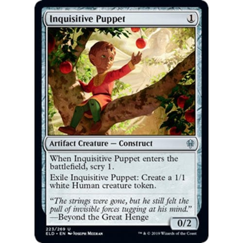 Inquisitive Puppet (foil) | Throne of Eldraine