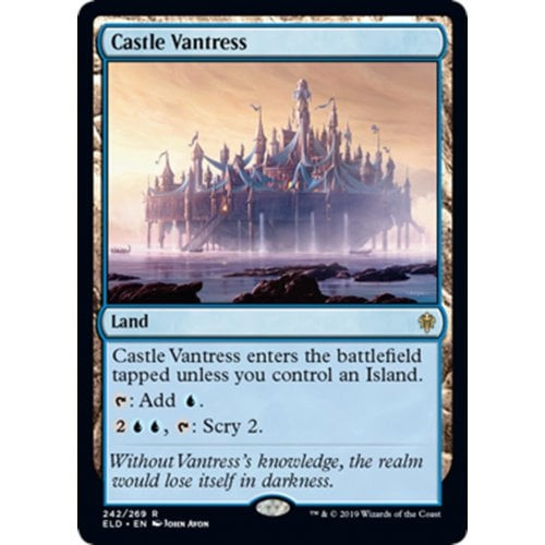 Castle Vantress (foil) | Throne of Eldraine