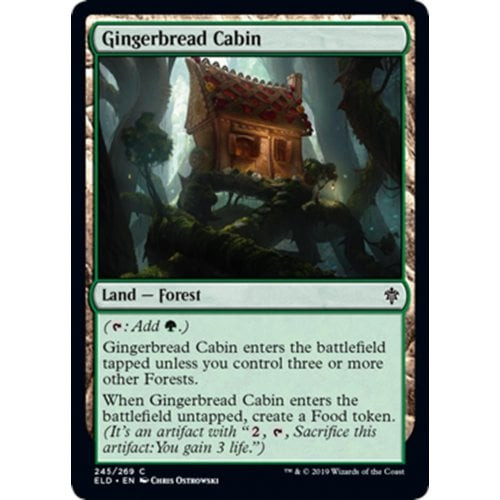 Gingerbread Cabin (foil)
