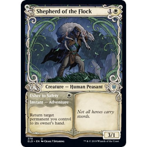 Shepherd of the Flock (Showcase Frame foil)