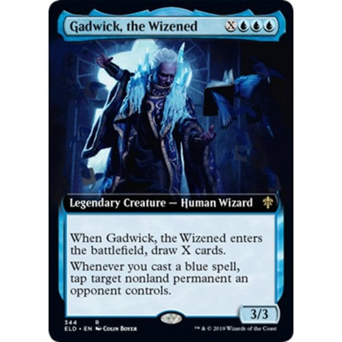 Gadwick, the Wizened (Extended Art foil) | Throne of Eldraine