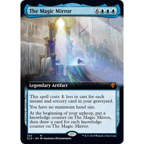 The Magic Mirror (Extended Art foil) | Throne of Eldraine