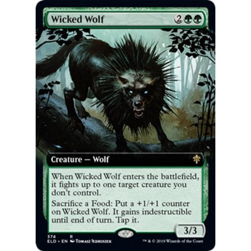 Wicked Wolf (Extended Art foil)