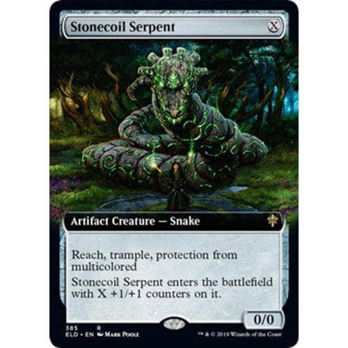 Stonecoil Serpent (Extended Art foil)