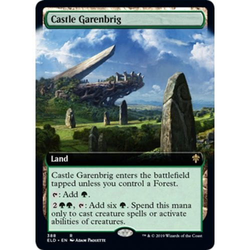 Castle Garenbrig (Extended Art foil) | Throne of Eldraine